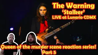 Musicians react to hearing  Stalker - THE WARNING - LIVE at Lunario CDMX for the first time!