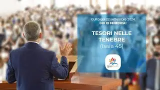 Tesori nelle tenebre (Isaia 45)