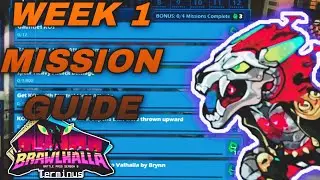 BRAWLHALLA BATTLE PASS SEASON 8 WEEK 1 GUIDE WIN MATCHES AS LEGENDS BROUGHT TO VALHALLA BY BRYNN