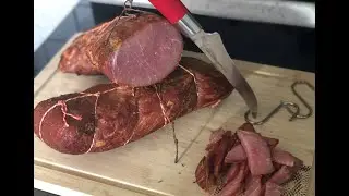 gep&ouml;kelter und ger&auml;ucherter R&uuml;cken vom Schwein - Grillkanal - BBQ mit Sascha