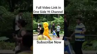 Cute Girl's funny prank on Bakchodi Reaction 🤣😂 #shoets #youtubeshorts #teddybearshorts