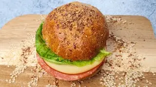High Protein Keto Bread Rolls with Flaxseed & Cottage Cheese in 30 Minutes