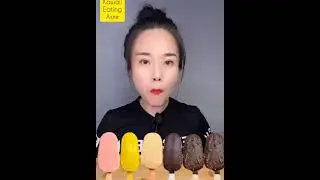 Devouring Ice Creams in One Bite | #shorts #asmr #quickeating