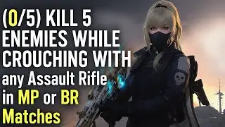 How to Kill 5 Enemies While Crouching with any Assault Rifle 💥| Call of Duty Mobile Session 2025 |💥