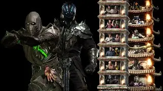 MK11 & MK1 Noob Saibot Warrior Klassic Tower | Mortal Kombat - No Commentary