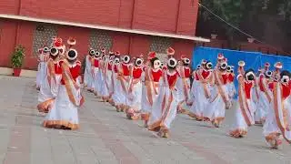 St.Agnes Loreto Day School 🏫 P.T  display . Bangali dance