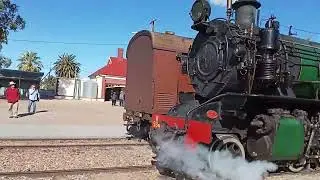 Pichi Richi Steam Train at Quorn, South Australia