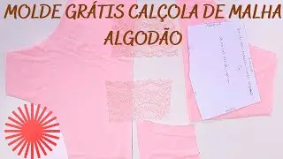 MOLDE GRÁTIS!!!! ✳️CALÇOLA DE MALHA ALGODÃO✳️