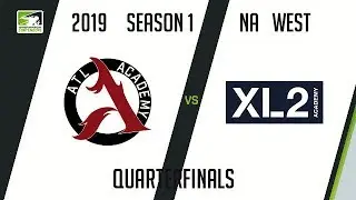 ATL Academy vs XL2 Academy (Part 2) | OWC 2019 Season 1: North America West [Quarterfinals]