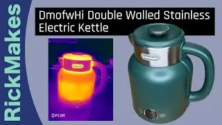 DmofwHi Double Walled Stainless Electric Kettle