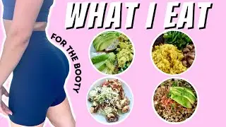 What I Eat In A Day To BUILD MUSCLE- Foods That Go Straight To Your Glutes