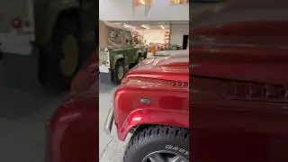 V8 Land Rover Defender 90 soft top build in progress #LUCARI