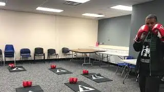 Intro to Boxing at CTJC! Taught by Torture survivor and community leader, Gregory Banks!