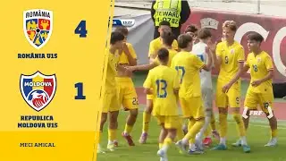 Meci amical: România U15 - Republica Moldova U15 4-1, 23.10.2025