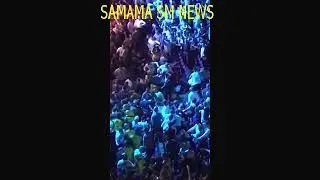 Shocking moment mass brawl erupts during Tyson Fury comeback match