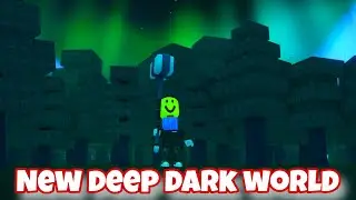 НОВОЕ ОБНОВЛЕНИЕ С СРУБЛЕННЫМИ ДЕРЕВЬЯМИ!! НОВЫЙ ГЛУБОКИЙ ТЕМНЫЙ МИР!! (Roblox)