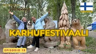 FINLANDIA-Ep.19 - FESTIVAL DELL'ORSO di Ilomantsi - Kerimaki - Capo Nord in  camper 4K