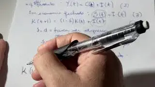 Derivando a equação de Harrold-Domar