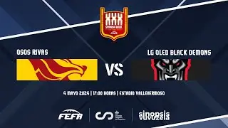 #LNFASerieA 2024 SPANISH BOWL | LG OLED Las Rozas Black Demons - Osos Rivas
