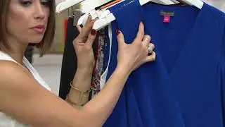 Vince Camuto Solid and Printed Wrap-Front Tank Blouse on QVC