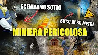 NEL CUORE DELLA MONTAGNA DOVE SCORRE UN FIUME SOTTERRANEO: ESPLORIAMO ANTICHE MINIERE ABBANDONATE!