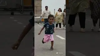 awesome feeling while running on Rajpath. #delhidiaries #rajpath #viral #tranding #shivashiva #cute