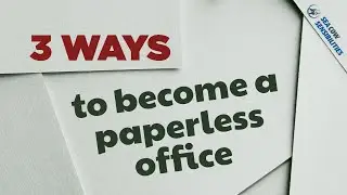 3 Ways to Become a Paperless Office