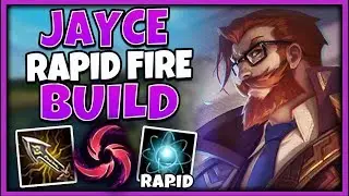 HAIL OF BLADES CRIT JAYCE BUILD (RAPID FIRE!) - League of Legends