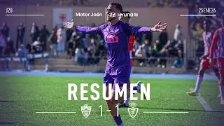 RESUMEN I U.D. Almería 1 - 1 Real Jaén C.F.
