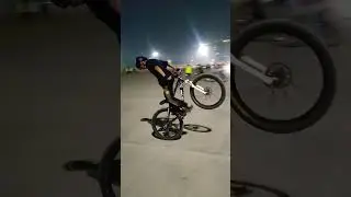 Switchback wheelhie😳 #subscribformore #switchback #wheelie #talent #mtb #mtbfreestyle #youtube