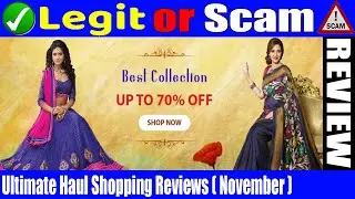 Ultimate Haul Shopping Reviews {Nov 2020} Watch Review Video & Know Is It Legit or Scam? | DodBuzz