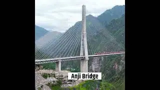 Anji Bridge Jammu and Kashmir Railways  #train #railvlogger #railway #shorts