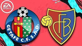 Getafe v Basel UEFA Europe Leagua 2019/10/24 Group Stage Score Prediction in FIFA Gameplay