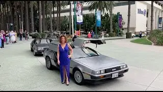 NostalgiaCon 2019 Exhibit Floor and Delorean Opening Event