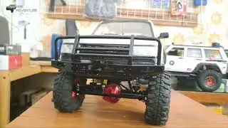 Rc Offroad Toyota Lc80 1/10 Upgrade Bumper Full Metal