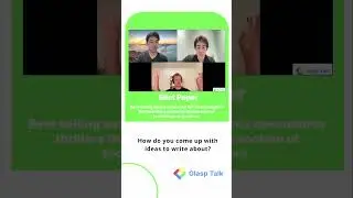 Exploring the Writing of Speculative Novels and Storytelling with Eliot Peper | Glasp Talk #13