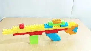 Building Blocks Gun / Making of Gun with Building Blocks for Kids / Block Gun