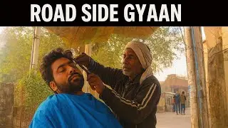Must Watch: Indian Roadside Barber Gives Life Lessons with a ₹40 Haircut