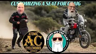 Custom Motorcycle Seat Build for Craig Ripley | Part 1: Comfort & Touring Setup