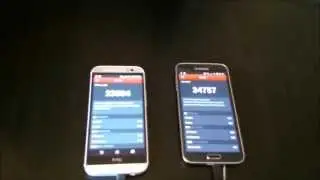 HTC One m8 versus Galaxy S5 - Antutu X benchmark