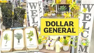 DOLLAR GENERAL EASTER SPRING & SUMMER DECOR SHOP WITH ME 2023!