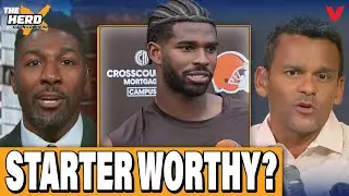 Greg Jennings PREDICTS Shedeur Sanders&rsquo;s chances to start Week 1 for Cleveland Browns | THE HERD NFL