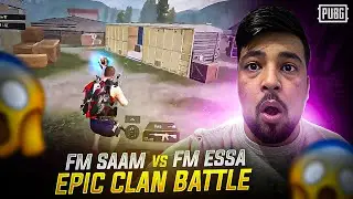 FM RADIO REACTION ON 1VS1 WITH FM ESSA | EPIC CLAN TDM BATTLE | FM SAAM