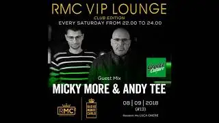 Micky More & Any Tee Radio Monte Carlo 08/09/2018