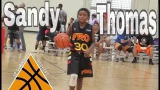 Sandy Thomas is a BUCKET GETTER | Class Of 2023 Basketball | #TheHooperWay
