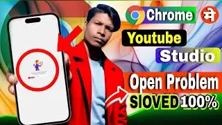 Chrome yt studio problem sloved 🤔🤔🤔 || chrome par yt studio open nehi ho Raha hai