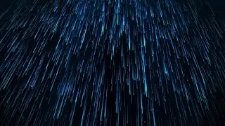 Abstract Luxury Falling vj Loop Neon Blue Metallic Particles Streak Animation Background Video Loop