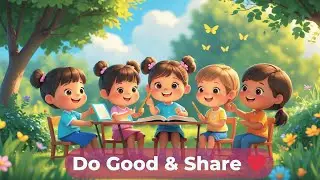 Do Good, Share with Others | Christian Kids Song | Bible Values Song for Children