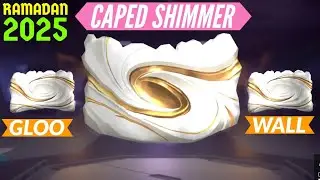 New Caped Shimmer Gloowall Skin in Free Fire