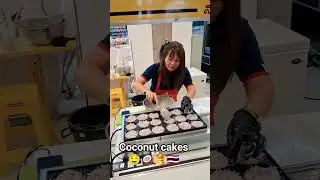 Authentic Thai coconut pancakes (Kanom Babin RECIPE), #thaifood #dessert 😋🥥🇹🇭